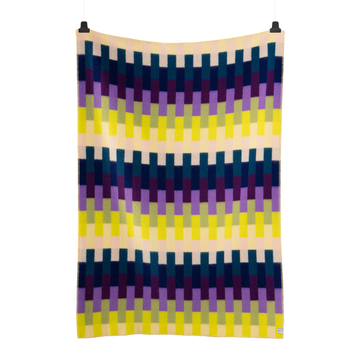 Røros Tweed Åsmund Plaid - Bold Geel / Blauw