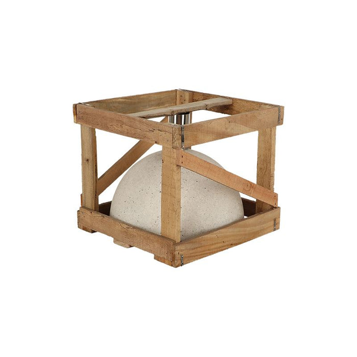 Esschert Design parasolvoet - Graniet wit - Ø 35,5 cm