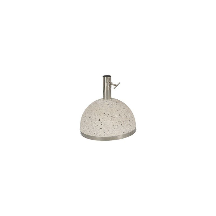 Esschert Design parasolvoet granito wit S - LxBxH: 25,4x25,4x25,4cm