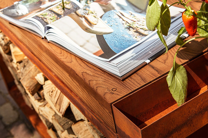 OFYR - OFYR 100 Island Corten PRO – Teak Hout