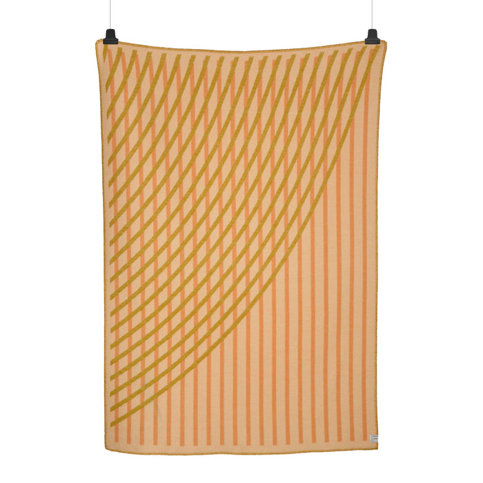 Røros Tweed Bislett Plaid - Peach / Pistachio