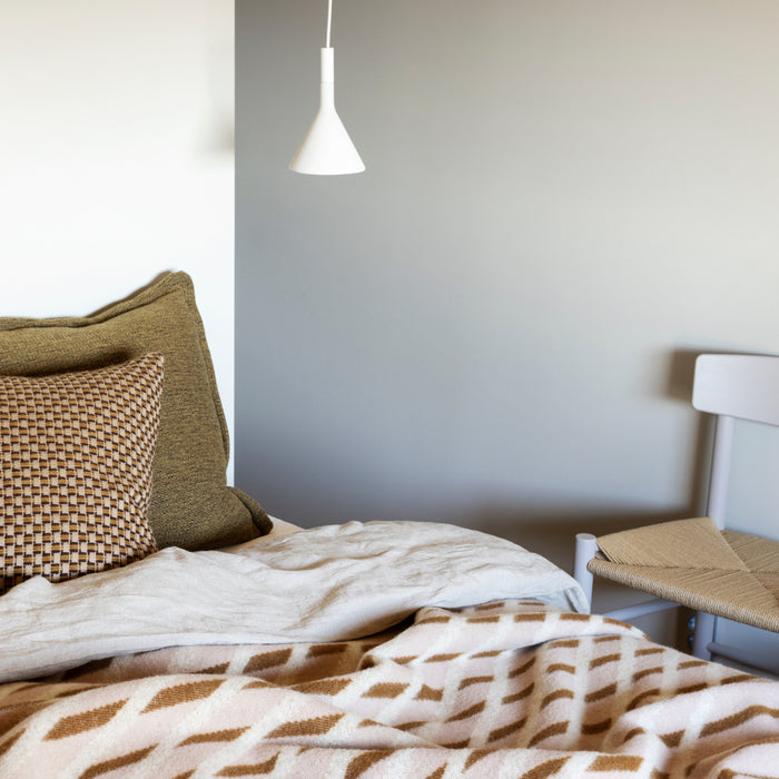 Røros Tweed Bislett Plaid - Cappuccino