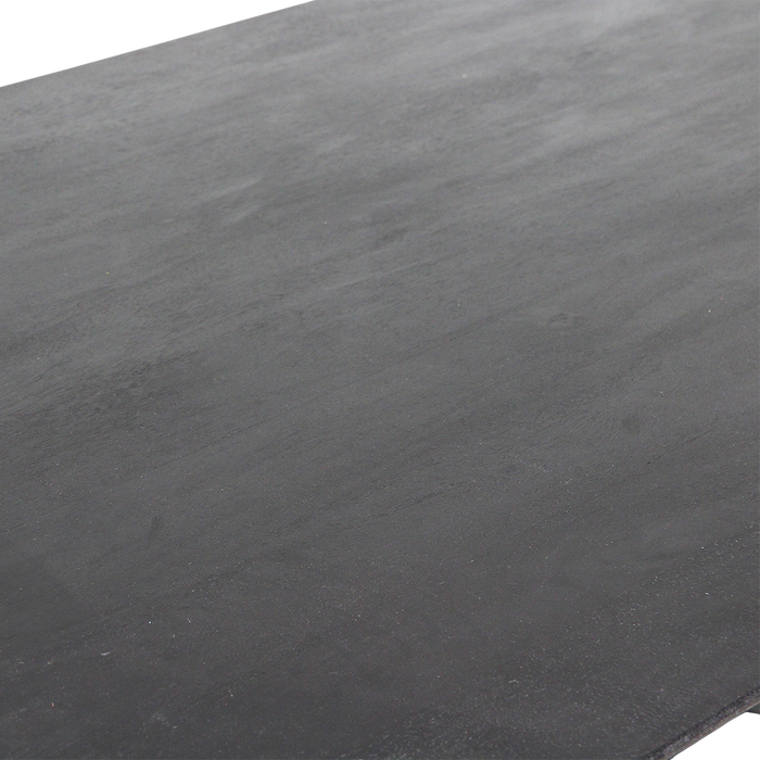 Raw Materials Bullnose eettafel gesloten zwart - 200 cm