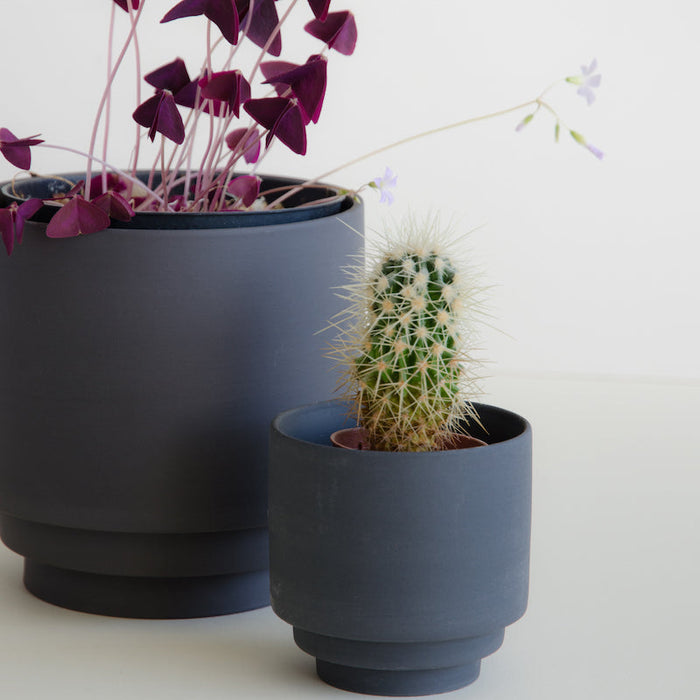 Home Delight - Bloempot Nola zwart M