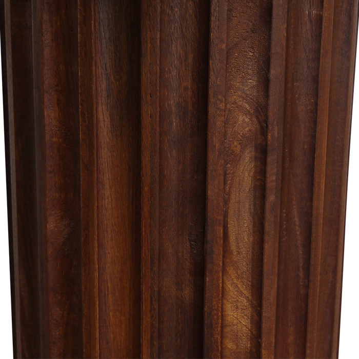 Raw Materials Bullnose bijzettafel Reversed Fluted - 55 cm