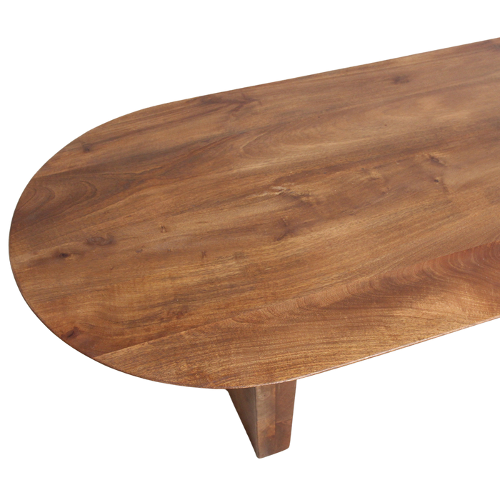 Raw Materials Bullnose salontafel bruin