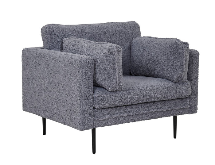 Renzo Fauteuil - Grijs Teddy