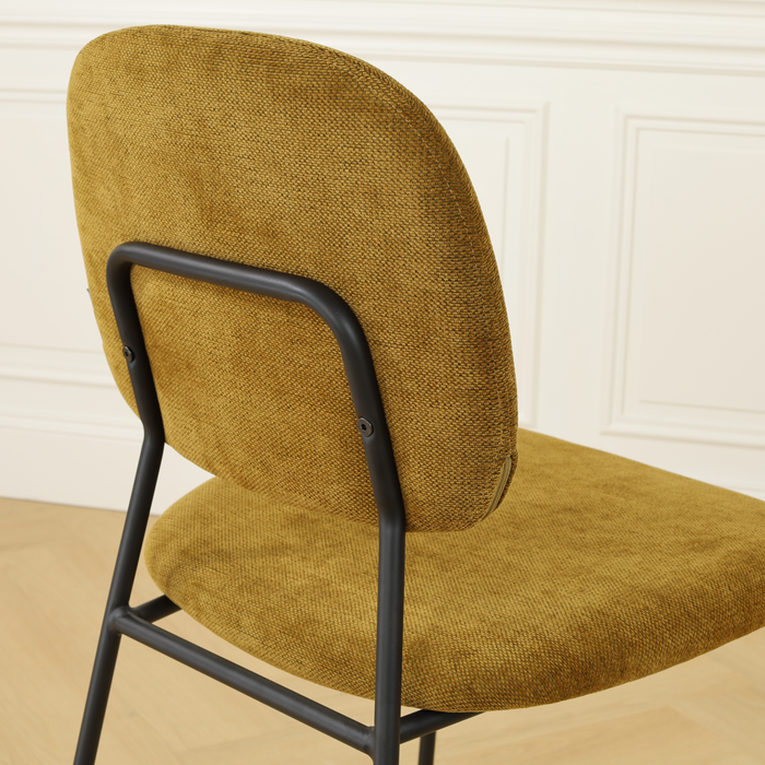 Nolon Jasmijn Barkruk Mosgroen - Zwart - 65 cm