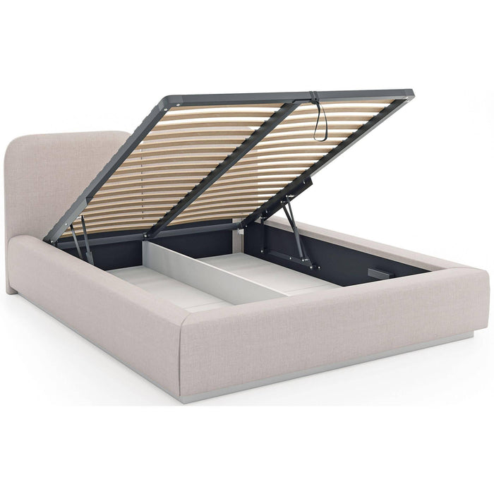 Selsey Design Bedframe Cremona chenille 140 x 200 cm met verlichting