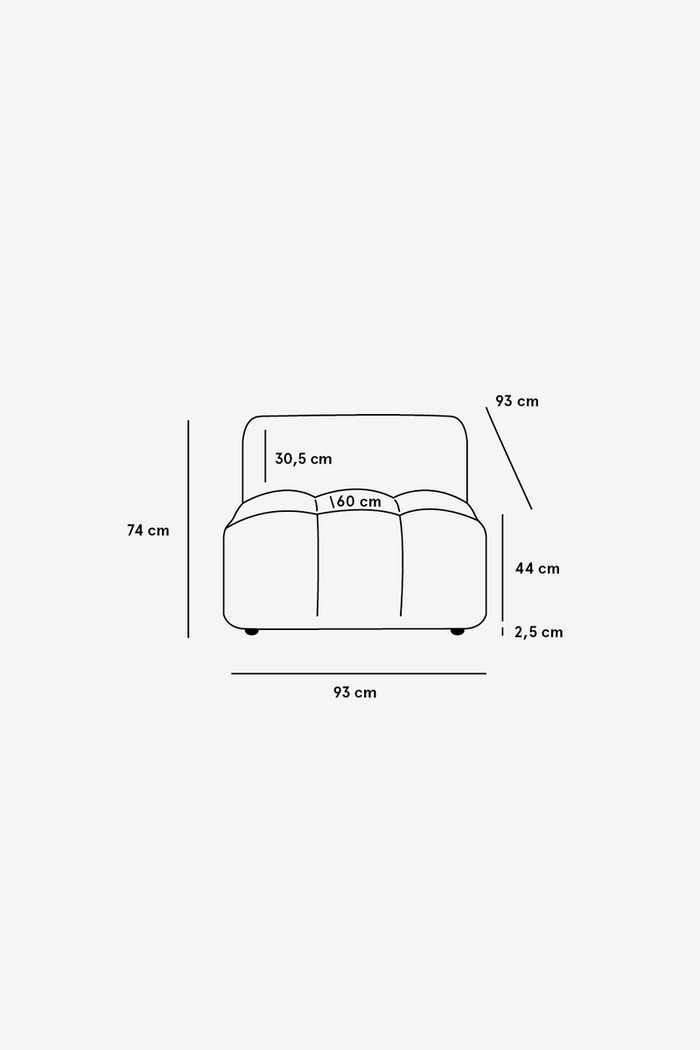 Sissy-Boy Marquis stoel Artic Lichen