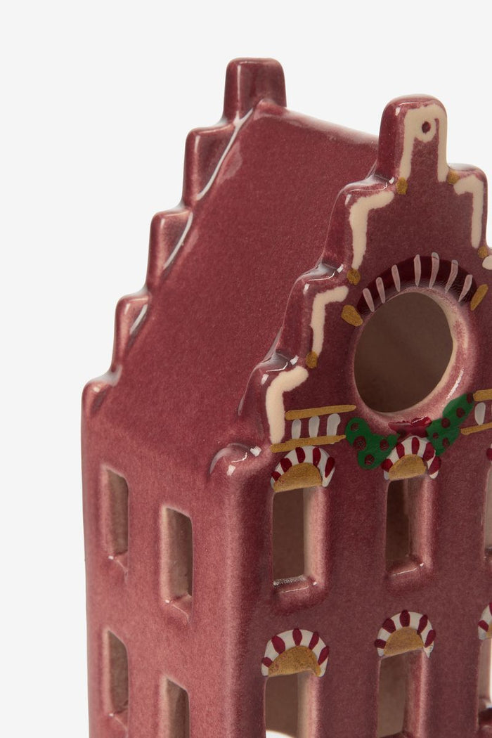 Sissy-Boy Donkerroze waxinelichthouder bloemenwinkel