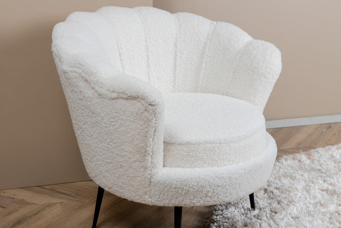 Ilora Fauteuil - Wit Teddy