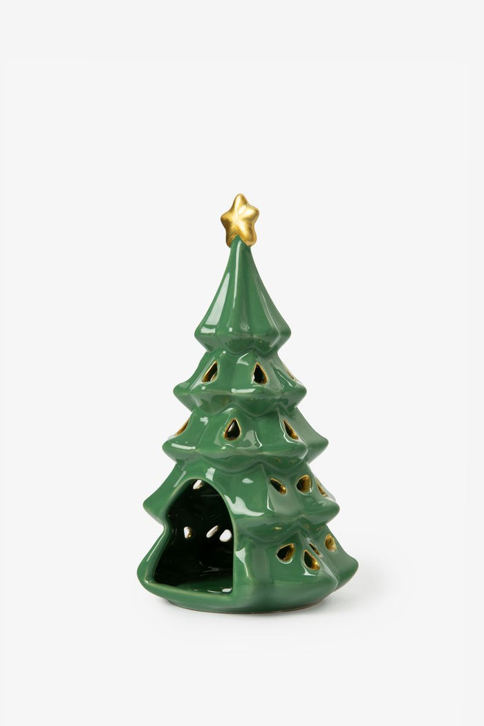 Sissy-Boy Groene kerstboom waxinelichthouder