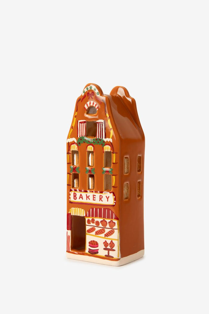 Sissy-Boy Bruin waxinelichthouder bakkerij