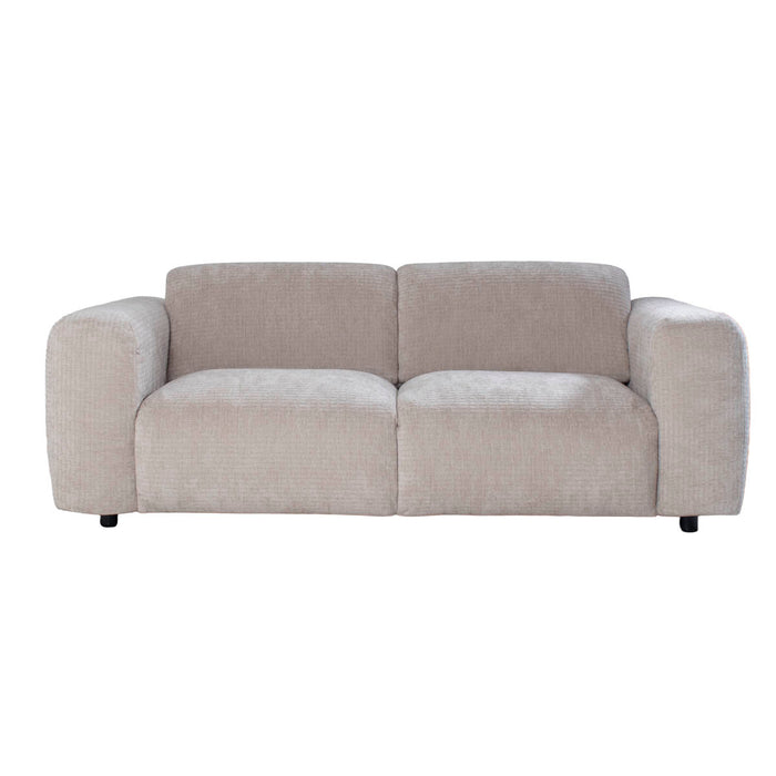 Giga Meubel - 2-Zits Bank - Beige Stof - 205x100x73cm - Dijon