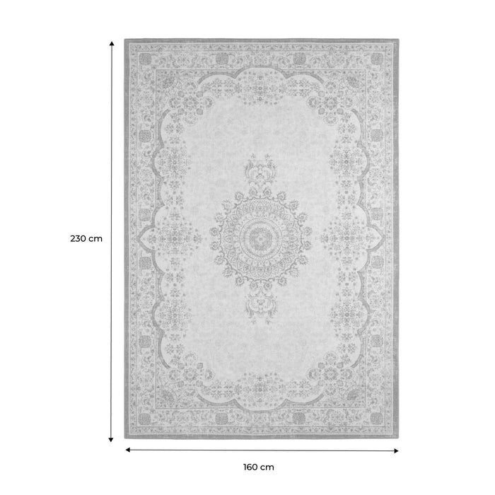 sweeek - Barok binnenkleed met roze, rood en blauw motief