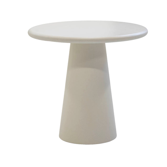 DÉJA Living - Eettafel Rond - Beige Eco Composiet - 80cm - Brunn