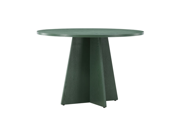 Fjôrd - Eettafel Rond - Groen MDF - 110x110x75cm - Bootcut