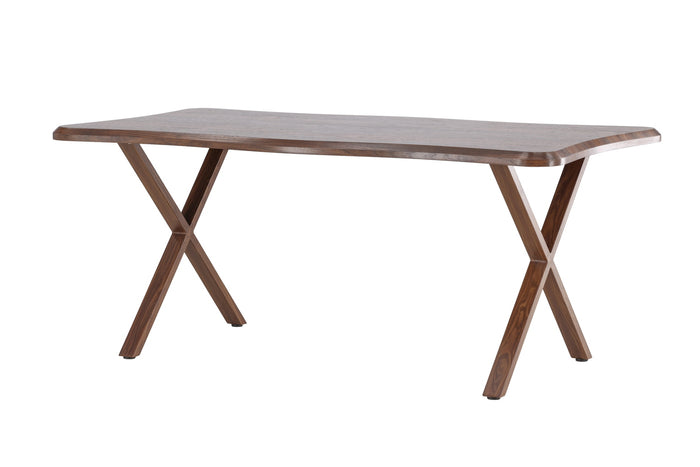 Fjôrd - Eettafel Organisch - Walnoot - 180x90x75cm - Fiona