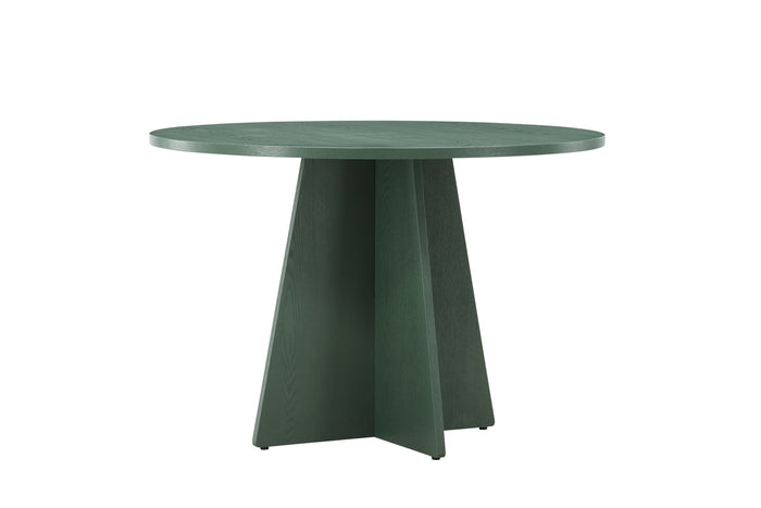 Fjôrd - Eettafel Rond - Groen MDF - 110x110x75cm - Bootcut