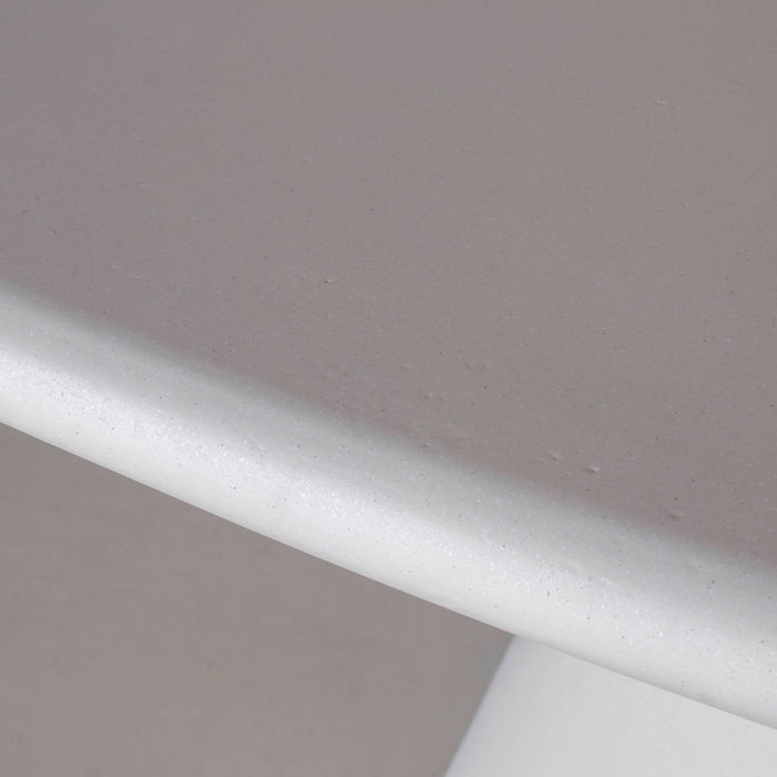 DÉJA Living - Eettafel Ovaal - Beige Eco Composiet - 200cm - Brunn