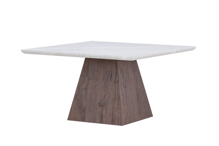 Fjôrd - Salontafel Vierkant - Lichtgrijs - 80x80x45cm - Cael