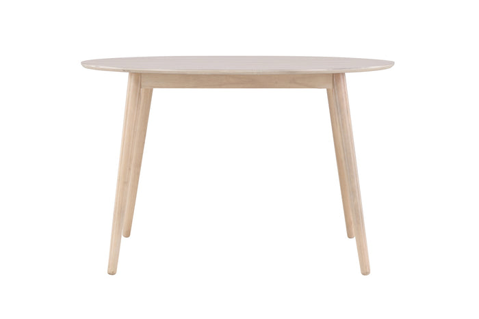 Fjôrd - Eettafel Rond - Naturel MDF - 120x120x75cm - Flora