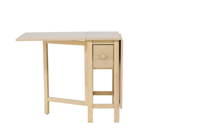 Fjôrd - Eettafel Uitschuifbaar - Naturel - 30x80x75cm - Edward