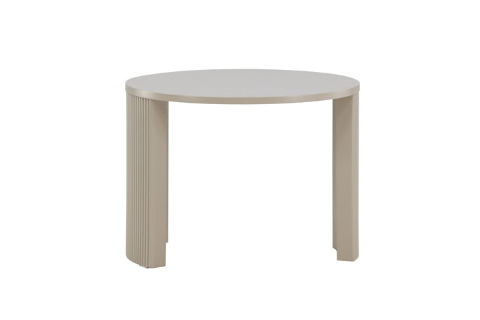 Fjôrd - Salontafel Rond - Beige MDF - 60x60x45cm - Bristol