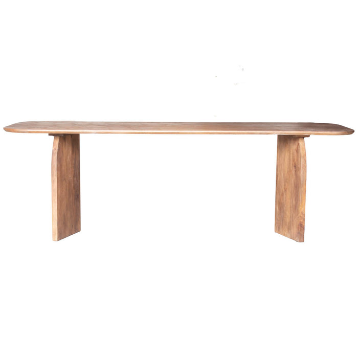 Giga Meubel - Eettafel Deens Ovaal - Donkerbruin - 240cm - Dalarna