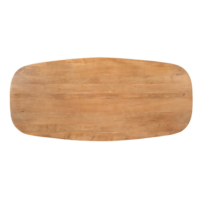 StarFurn - Eettafel Deens Ovaal Naturel Hout - 240x110x76cm - Madison