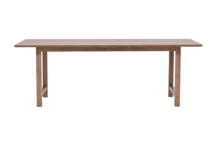 Fjôrd - Eettafel Rechthoek - Bruin - 220x100x75cm - Count