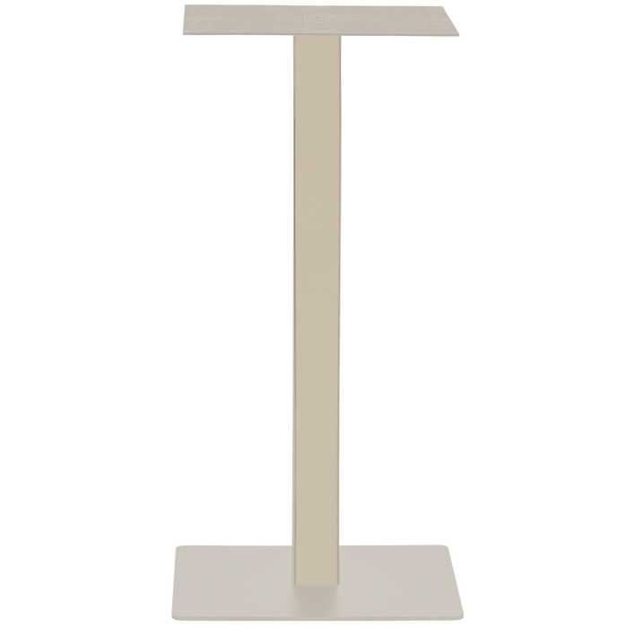 WOOOD Bistro Vierkante Bartafel Poot - Metaal - Dakagrau - 105x50x50