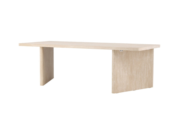 Fjôrd - Eettafel Rechthoek - Beige MDF - 240x100x75cm - Skagen