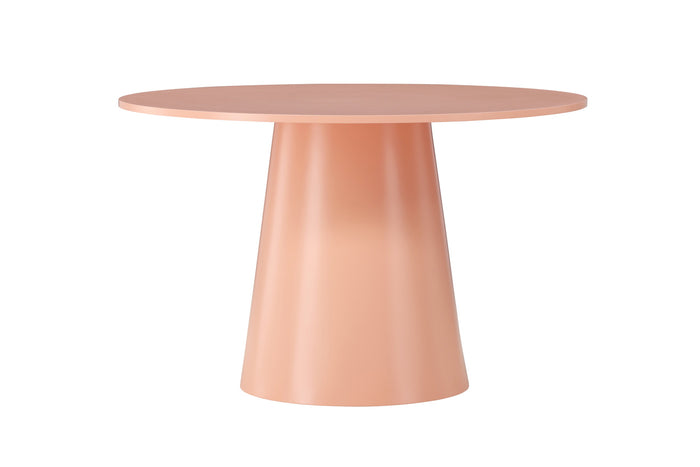 Fjôrd - Eettafel Rond - Roze MDF - 120cm - Lanzo