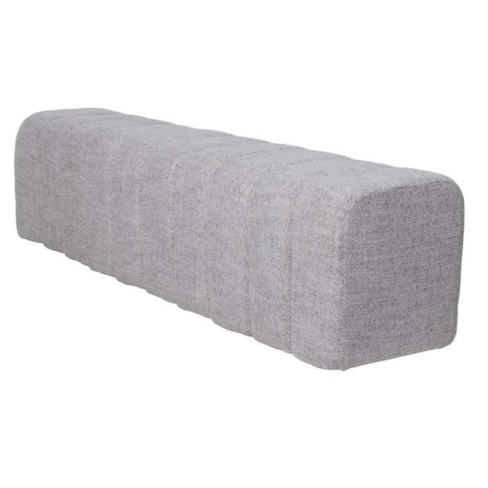 DÉJA Living - Eetkamerbank Taupe Stof - 200x45x48cm - Bogense