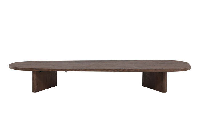 Fjôrd - Salontafel Organisch - Donkerbruin MDF - 180x55x25cm - Grönvik