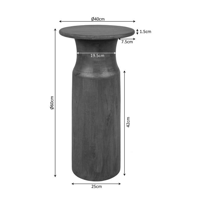 StarFurn - Bijzettafel Bruin Hout - 40x40x60cm - Mason