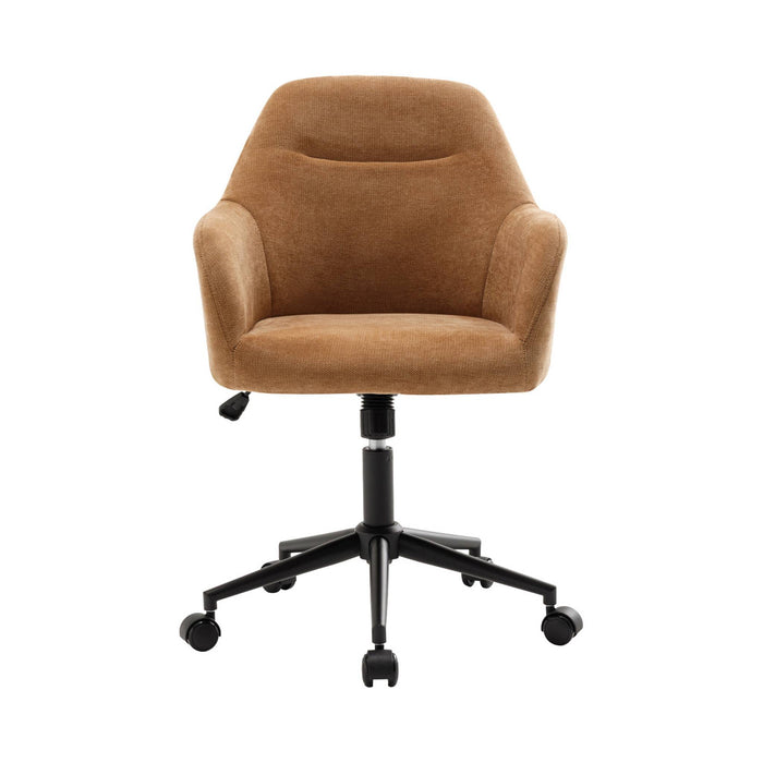 sweeek - Bureaustoel op wieltjes, verstelbaar, stof en metaal