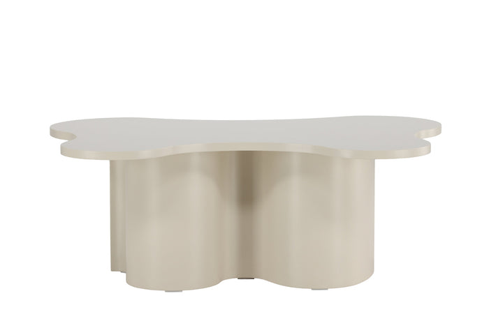 Fjôrd - Salontafel Organisch - Beige MDF - 120x80x45cm - Flow