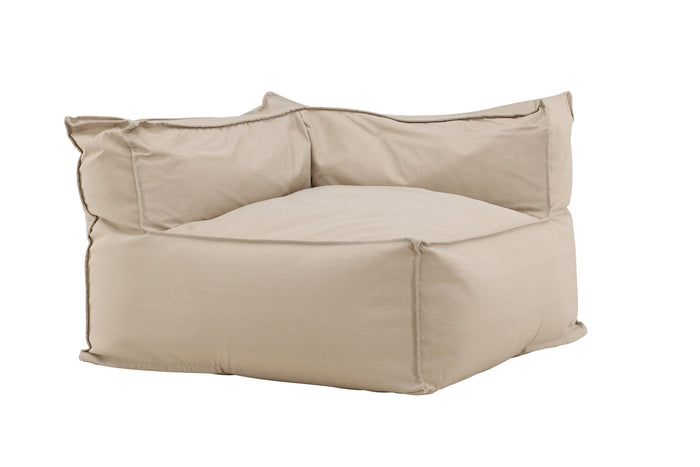 Fjôrd - Loungebank Hoek Beige Stof - 105x105x75cm - Rambo