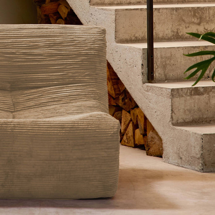 sweeek - Fauteuil corduroy Sokol 1 zitplaats (set van 2)