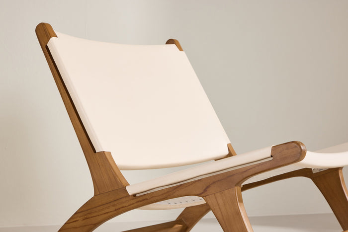 Fjôrd - Loungestoel Naturel Teakhout - Rike