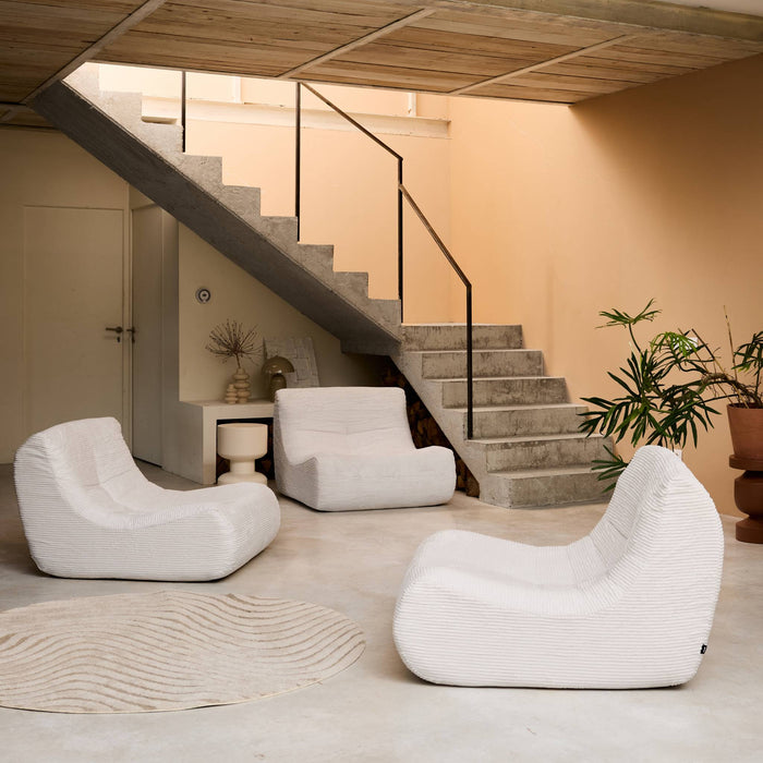 sweeek - Fauteuils corduroy Sokol 1 zitplaats (set van 3)