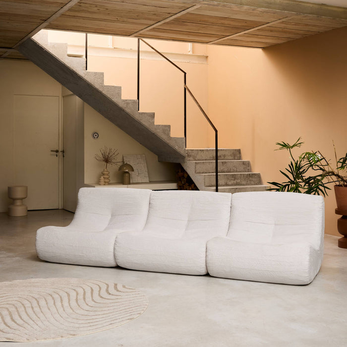 sweeek - Fauteuils corduroy Sokol 1 zitplaats (set van 3)