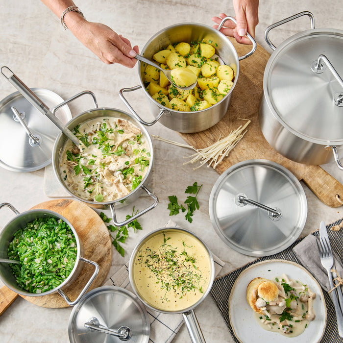 Demeyere Classic Pro 3 Pannenset 5-delig