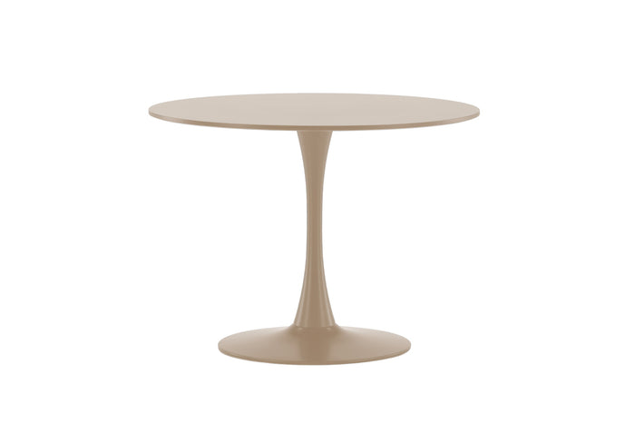 Fjôrd - Eettafel Rond - Beige - 100x100x75cm - Glade