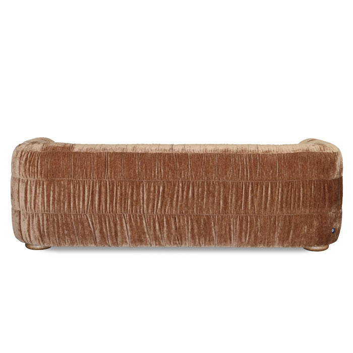 DÉJA Living - 3-zits Bank Bruin Stof - 240x97x75cm - Matre