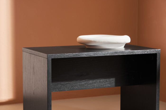 Fjôrd - Salontafel Rechthoek - Zwart MDF - 58cm - Juni