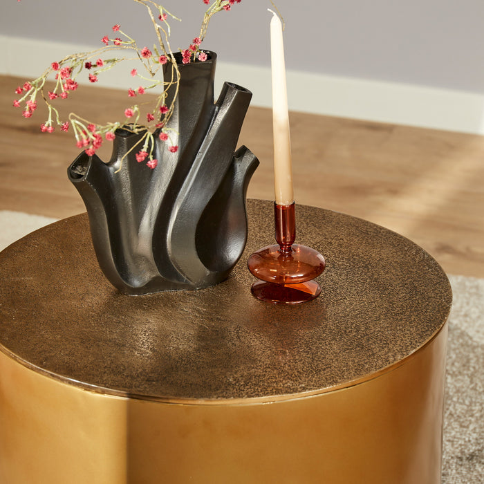 StarFurn - Salontafel Rond Goud - 60x60x45cm - Fiore